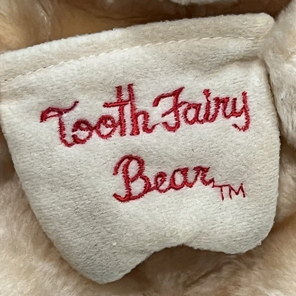 Vintage 1985 Animal Fair Tooth Fairy Bear Plush Teddy‎ Stuffed Nursery Gift EC